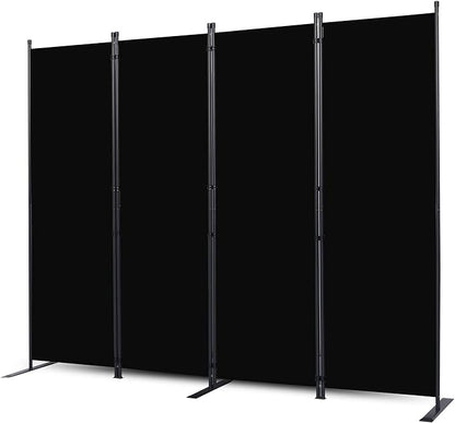 CHOSENM Room Divider, 4 Panel Folding Privacy Screens by CHOSENM