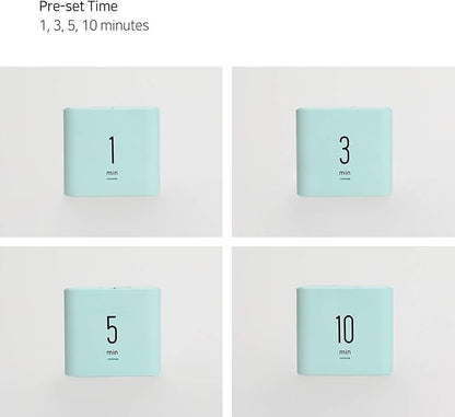 mooas Multi Cube Timer Clock Rotating Flip Gravity Sensor Time Management - Image 2