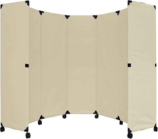 Versare MP10H Portable Folding Wall Partition | Economical 5 Panel Design | by VERSARE