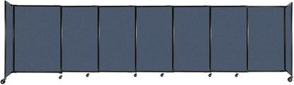Versare Straightwall Sliding Portable Wall Partition | Freestanding Office by VERSARE