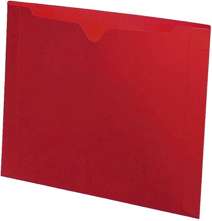 Ecom Folders Red Dental File Folder, Standard Duty, Letter Size by Ecom+Folders
