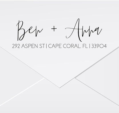 Self Inking Modern Address Stamps | Custom Return Address Stamper - Image 3