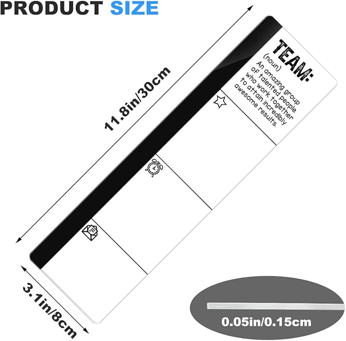 Computer Monitor Memo Board Team Quotes Desktop Logo Decor Monitor Message - Image 3