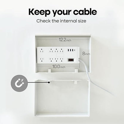 Book Shape Decorative Cable Management Box - Image 3