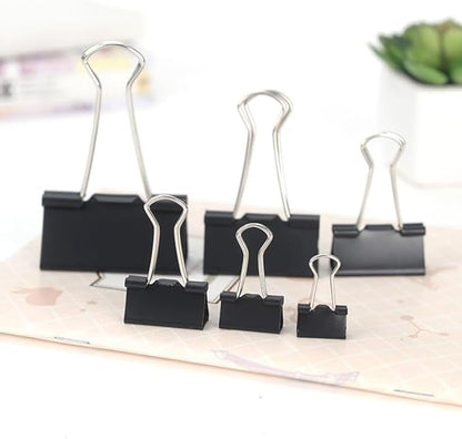200PCS Binder Clips Paper Clamps Assorted Sizes, Mini and Micro, 6 Sizes - Image 9
