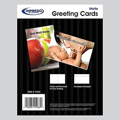 TST Greeting Cards 8.5x11, 96 bright, 100 Cards per pack - Image 2