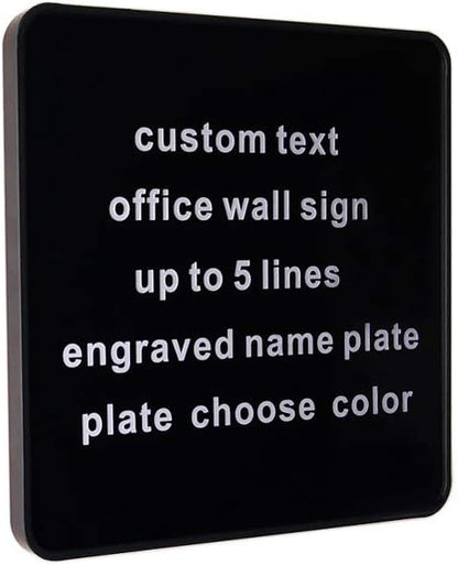 Custom Engraved Door Suite Wall Sign | Office Sign | Personalized Wall Plaque | - Image 6