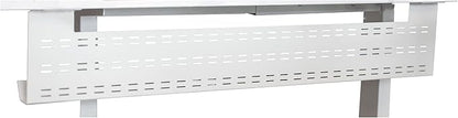 Stand Up Desk Store Under Desk Cable Management Tray Black Horizontal Computer by SStandUpDeskStore