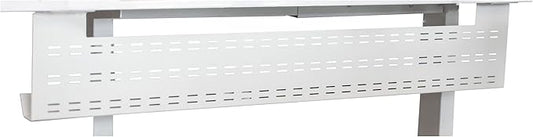 Stand Up Desk Store Under Desk Cable Management Tray Black Horizontal Computer by SStandUpDeskStore