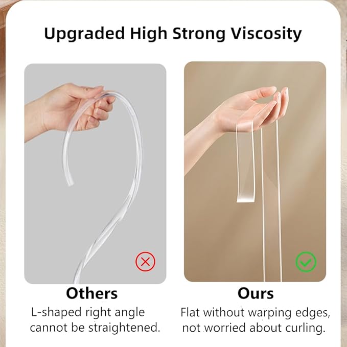 Baby Proofing Edge Protector for Baby 16.4ft Clear Edge Protector Strip Safety - Image 4