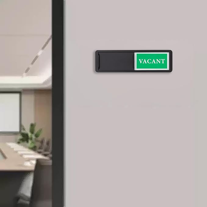 Vacant Occupied Door Sign, Sliding Room Status Indicator Privacy Door Sign - Image 8