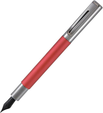 Monteverde USA Ritma Fountain Pen in Red – Stub Nib, Calligraphy JoWo Stainless by Monteverde