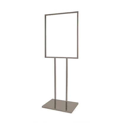 Econoco Bulletin Sign Holder, 22 x 28 Inch Frame, Extra Heavy Raised Base - Image 5