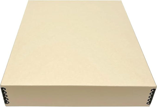 Lineco Museum Archival Storage Box, 14.75x18.75x3 in. Drop Front Design. by Lineco