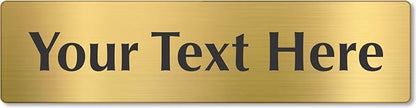SmartSign Custom Brass Sign - Image 5