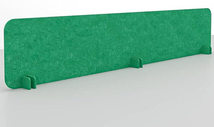 Escape 12" Freestanding Desk Divider | Eco-Friendly Acoustic Privacy Screen | - Image 2