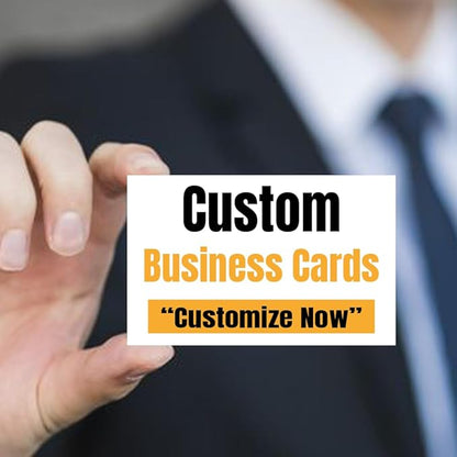 1000Pcs Custom Business Cards Add Photo/Text/LOGO Personalized Business - Image 5