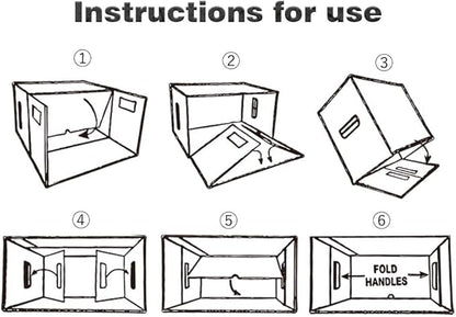 PIT66 10 Pcs Comic Books Storage Boxes - Image 4