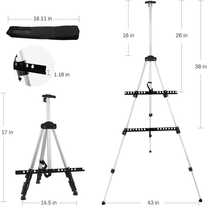 Art Easel Stand for Painting and Sign - Image 6