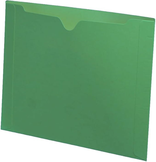 11 pt Green Color Jacket, Letter Size, Dental Style by Ecom+Folders