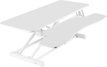 VIVO 36 inch Desk Converter, K Series, Height Adjustable Sit to Stand Riser by VIVO