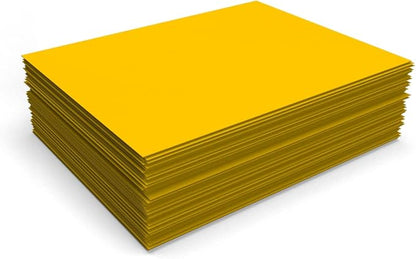 LUXPaper 8.5" x 11" Paper | Letter Size | Sunflower Yellow | 80lb. Text | 50 Qty - Image 4