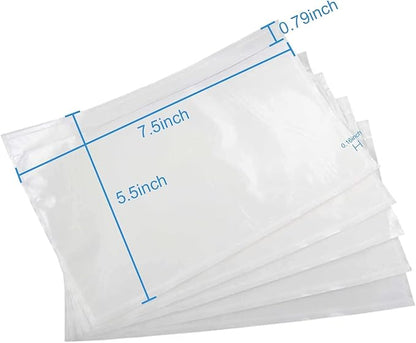 Shipping Labels Sleeves, Packing Slip Envelope Pouches 7.5" x 5.5" Packing List - Image 4