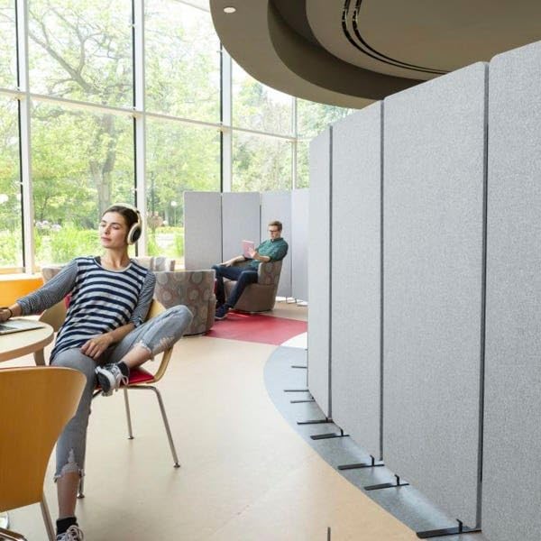 Stand Up Desk Store ReFocus Freestanding Noise Reducing Acoustic Room Wall - Image 4