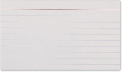 Amazon Basics Paper Flash Ruled Index Note Cards, Heavy Weight, 3 x 5 Inch Card - Image 3