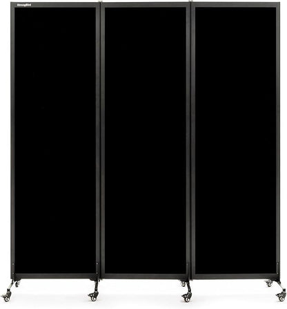 Upgrade Version Room Partition and Divider, Freestanding Rolling Dividers by StrongBird