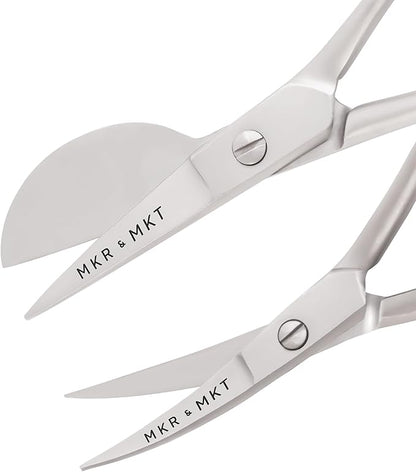 MAKER AND MARKET Small Embroidery 4.5 Inch Scissors Set of 2 Kit - Image 7