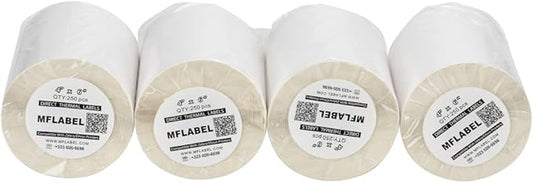 MFLABEL 4x6 Thermal Shipping Labels by MFLABEL