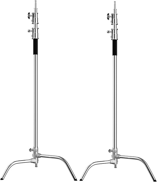 2 Pack Photography C Stand: 100% Stainless Steel by Takerers