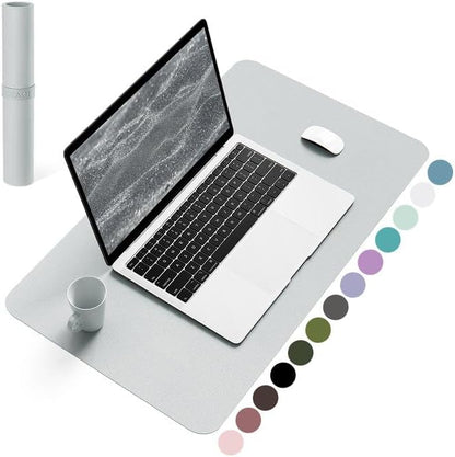 YSAGi Non-Slip Leather Desk Pad, Waterproof Laptop Computer Desk Keyboard Mat by YSAGi