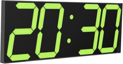 LED Large Digital Wall Clock, Oversize Digital Clock by CHKOSDA