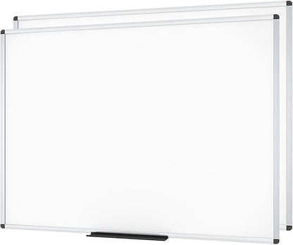 VIZ-PRO Large Magnetic Dry Erase White Board by VIZ-PRO