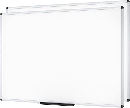 VIZ-PRO Large Magnetic Dry Erase White Board by VIZ-PRO