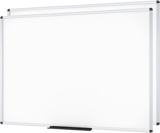 VIZ-PRO Large Magnetic Dry Erase White Board by VIZ-PRO