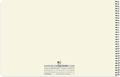 BookFactory Accounting Ledger Notebook/Large 5 Column Accounting Ledger - Image 4