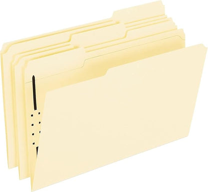 Pendaflex Manila Fastener Folders, Legal Size, 1 Fastener, 1/3 Cut - Image 5