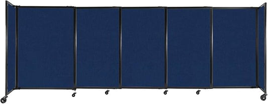 Versare Straightwall Sliding Portable Wall Partition | Freestanding Office by VERSARE