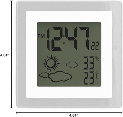VOILEIPAGI Small Clock Digital Battery Operated Alarm Clock - Image 9