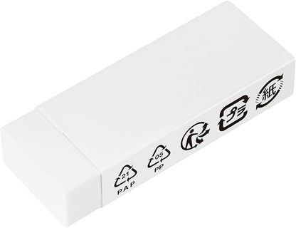 Amazon Basics Block White Eraser - Image 2