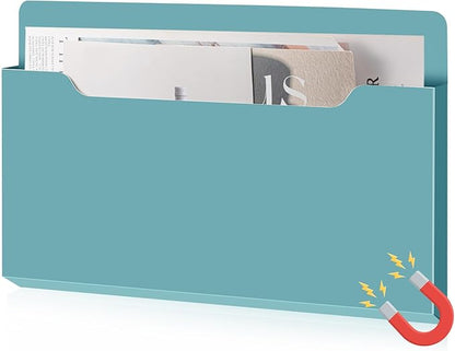 Feifeiya Magnetic Pocket File Holder Large File Folder Organizer Paper Mail by Feifeiya