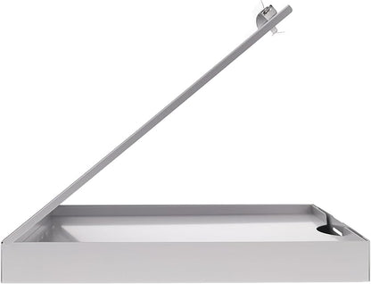 Saunders Metal Clipboard with Storage, Letter Size Paper Organizer, Steel Clip - Image 8