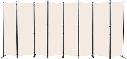 CHOSENM Room Divider, 8 Panel Folding Privacy Screens by CHOSENM