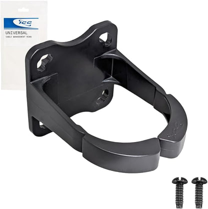 ICC 3” Plastic Cable Management Ring, Vertical/Horizontal, Rack or Wall Mount by ICC