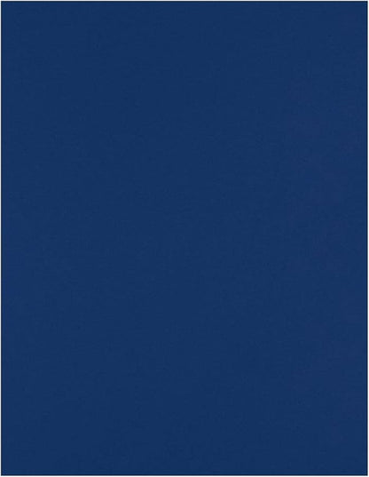 LUXPaper 8.5" x 11" Cardstock | Letter Size | Navy Blue | 100lb. Cover | 50 Qty by LUXPaper