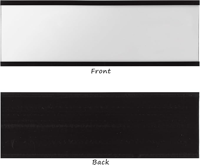 Realth C Channel Magnetic Label Holders 50 Pack 1'' x 2'' - Image 5