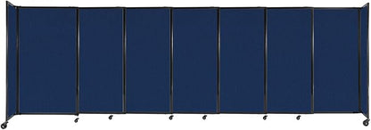 Versare Straightwall Sliding Portable Wall Partition | Freestanding Office by VERSARE